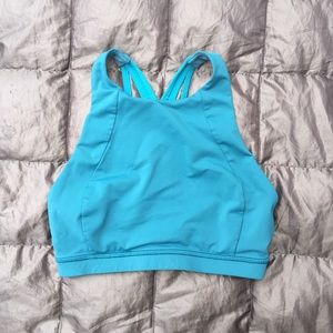 Lulu Free to be serene high neck sports bra